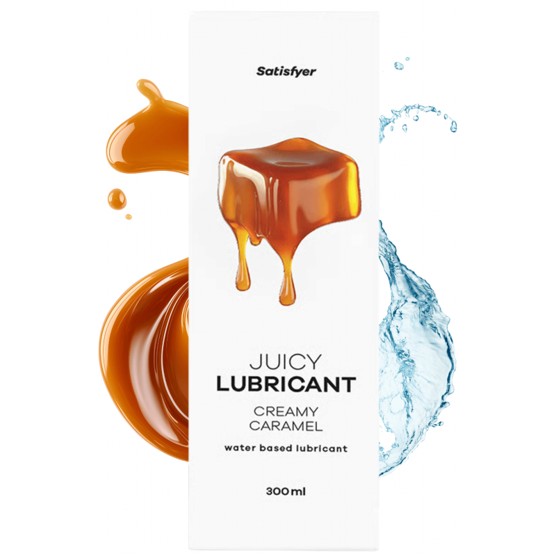 Lubrifiant à base d'eau Caramel crémeux 300 ml Satisfyer - CC597066 Lubrifiant à base d'eau Caramel crémeux 300 ml Satisfyer - CC597066