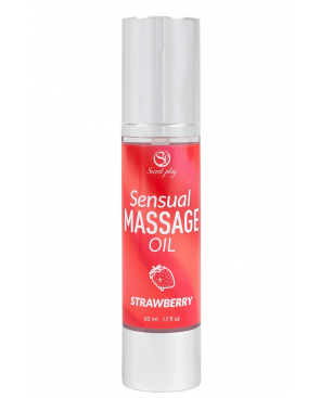 Huile de massage fraise 50 ml Secret Play