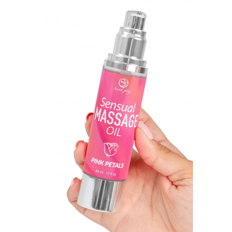 Huile de massage pétales de roses 50 ml Secret Play