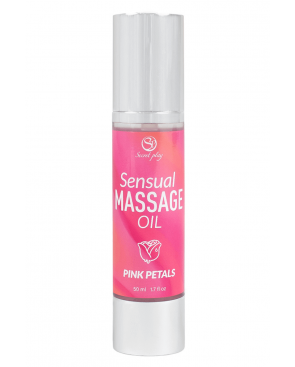 Huile de massage pétales de roses 50 ml Secret Play