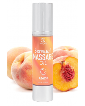 Huile de massage pêche 50 ml Secret Play