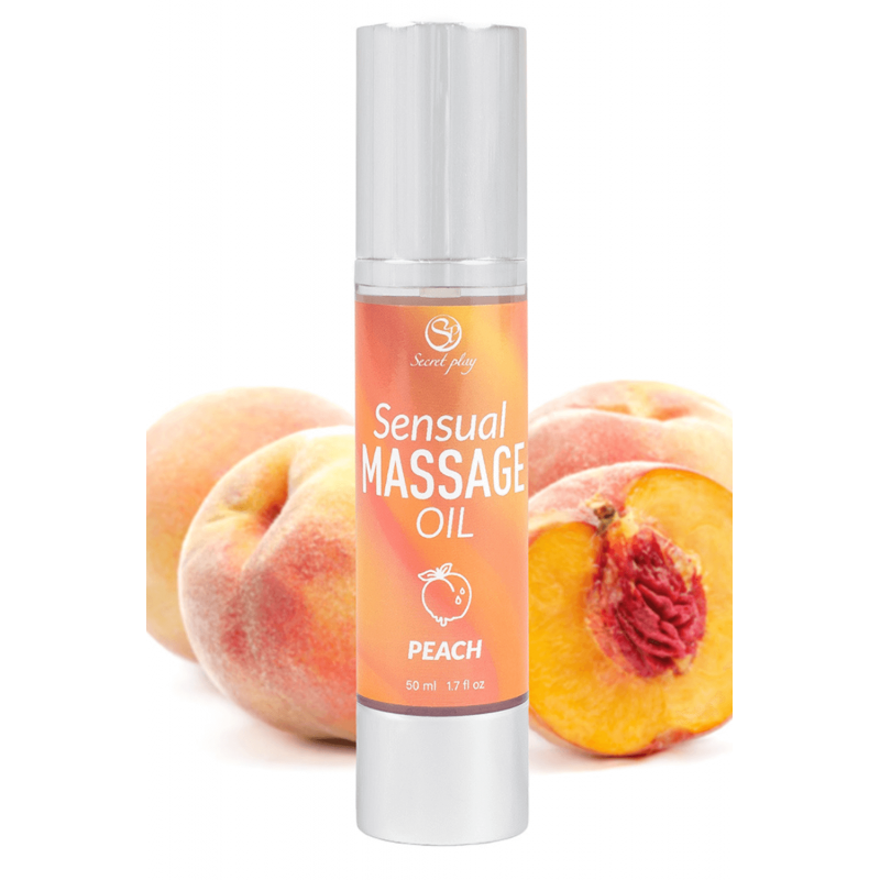 Huile de massage pêche 50 ml Secret Play