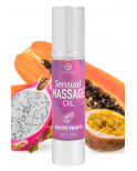 Huile de massage fruits exotiques 50 ml Secret Play