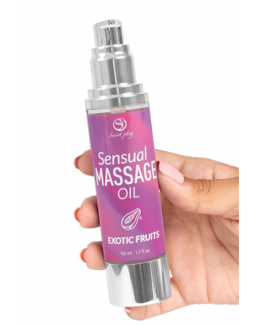 Huile de massage fruits exotiques 50 ml Secret Play