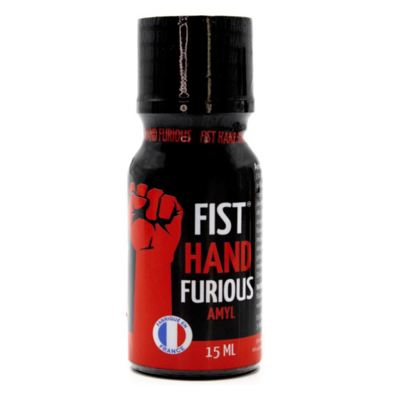 Stimulant euphorisant arôme Amyl Fist Hand Furious 15 ml