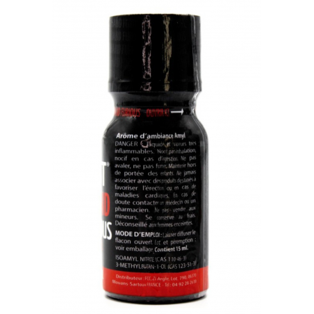 Stimulant euphorisant arôme Amyl Fist Hand Furious 15 ml