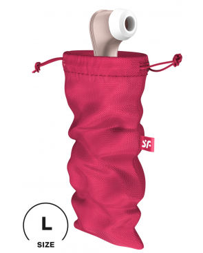 Sac de rangement sextoys rose taille L Treasure Bag Satisfyer 