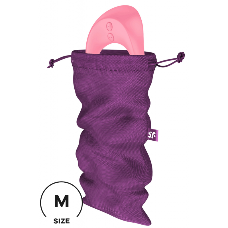 Sac de rangement sextoys violet taille M Treasure Bag Satisfyer 