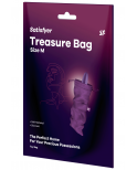 Sac de rangement sextoys violet taille M Treasure Bag Satisfyer 