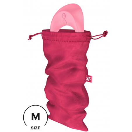 Sac de rangement sextoys rose taille M Treasure Bag Satisfyer 