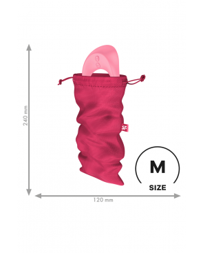 Sac de rangement sextoys rose taille M Treasure Bag Satisfyer 
