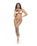 Costume d'infirmière sexy 4 pièces - MAL60002COS