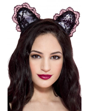 Petite oreilles de chatte en dentelle - ML75001EAR