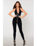 Combinaison bodystocking noire - DG0426