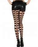 Collant legging noir sexy avec trous - MH50443BLK