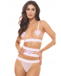 Ensemble 3 pièces rose pastel - REN53051-FTRL