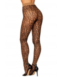 Collant imprimé Léopard - DG0496NBK