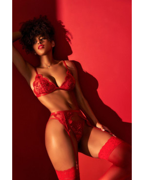 Ensemble 3 pièces rouge - MAL8893RD