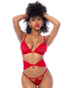 Ensemble 3 pièces rouge  MAL8904RD
