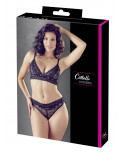 Ensemble 2 pièces dentelle avec strass - OR2213621BLK