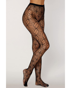 Collant fantaisie losange - DG0400BLK