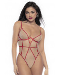 Body String chair et rouge - MAL8817RED Body String chair et rouge - MAL8817RED