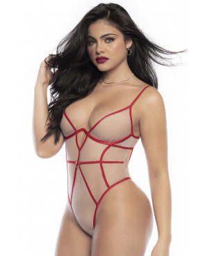 Body String chair et rouge  - MAL8817RED