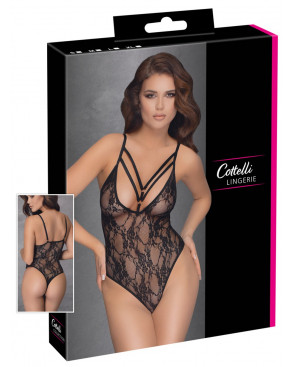 Body string en fine dentelle noire - R2642727