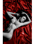 Drap vinyle rouge 200x220 cm - CC520180003004