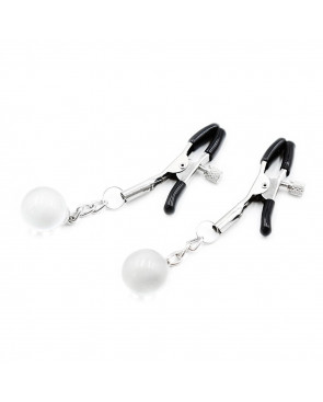 Pinces à seins réglables avec bijoux - 201200097