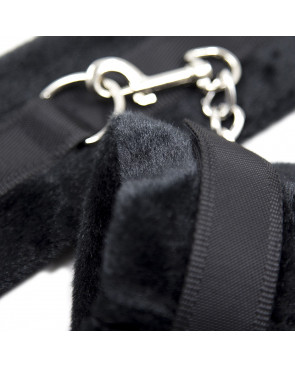 Menottes ajustable noires - 252420061