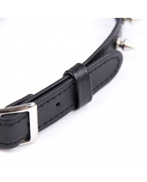 Collier réglable avec rivets en métal - 262402081