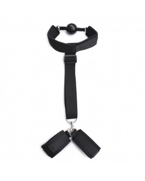 Sangle menottes et bâillon Dreamy Fetish - 252400109