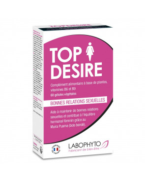 Top Desire Libido femme désir sexuel 60 gélules - LAB11
