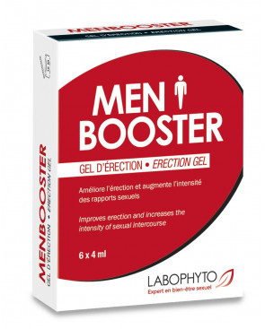 Men Booster gel stimulant d'érection 6 sachets - LAB29