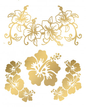 Tatouage éphémère - Effet or  - TAGold 2