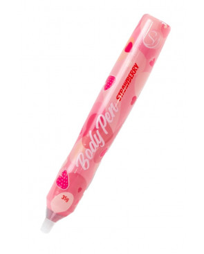 Stylo corporel bodypaint comestible fraise - SP6267