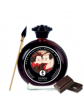 Peinture de corps comestible chocolat 100ml - CC817000