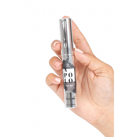 Parfum aux phéromones pour homme APOLO, format voyage 9.5 ml - SP3728
