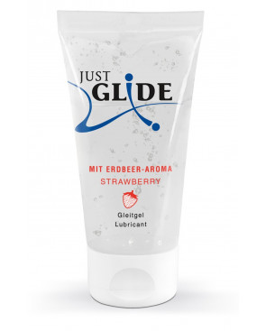 Gel lubrifiant à base d'eau à l'arôme de fraise 50ml - R628816