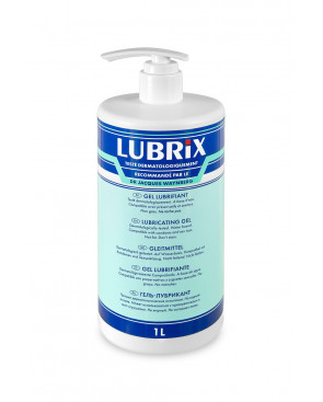 Gel lubrifiant 1 litre à base d'eau Lubrix - CC800152