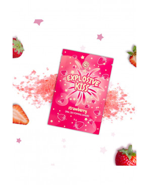Bonbons pétillants à la fraise spécial sexe oral - SP3702