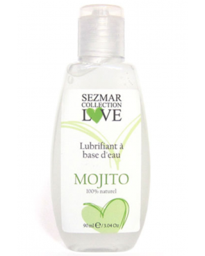 Lubrifiant à base d'eau 100% naturel Mojito 90 ml - SEZ084