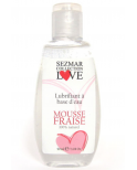 Lubrifiant à base d'eau 100% naturel Mousse fraise 90 ml - SEZ082