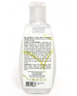 Lubrifiant à base d'eau 100% naturel Mangue Douce 90 ml - SEZ079