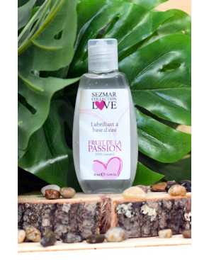 Lubrifiant à base d'eau 100% naturel Fruit de la passion 90ml - SEZ078