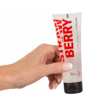 Lubrifiant à base d'eau arôme fraise, végétalien 80 ml - R626228