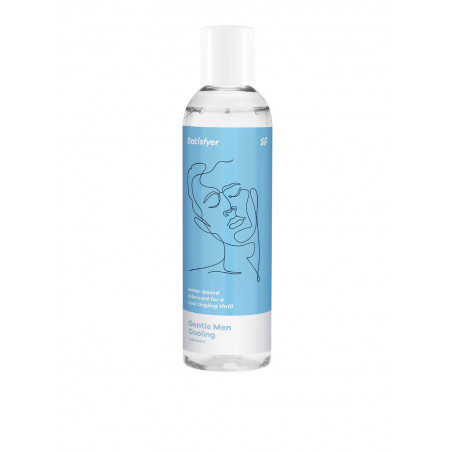 Lubrifiant effet fraicheur pour homme à base d'eau 300 ml Men Cooling Satisfyer - CC597760