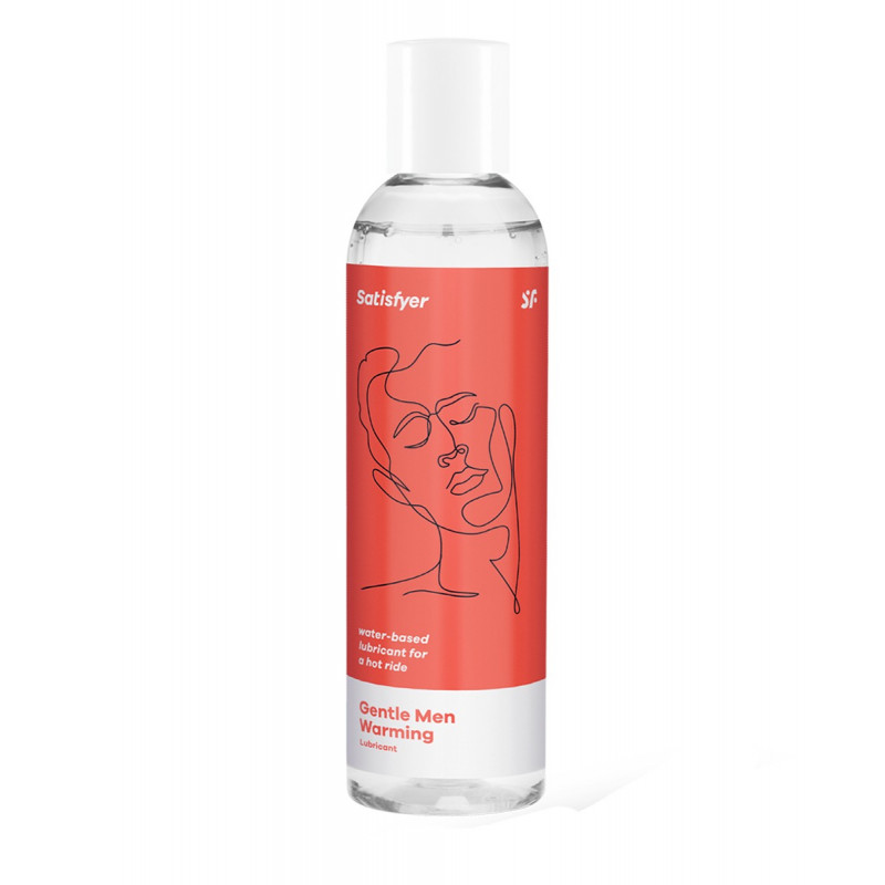 Lubrifiant chauffant pour homme à base d'eau 300 ml Men Warming Satisfyer - CC597439