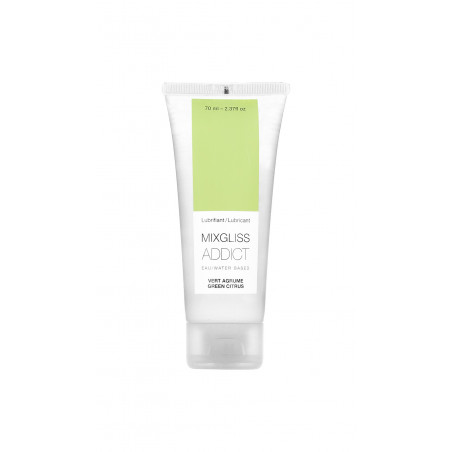 Lubrifiant Mixgliss eau Addict Vert agrume 70 ML - MG2245